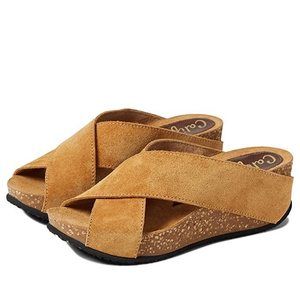 Californians Women's Georgia Sandals, Brown, 6M